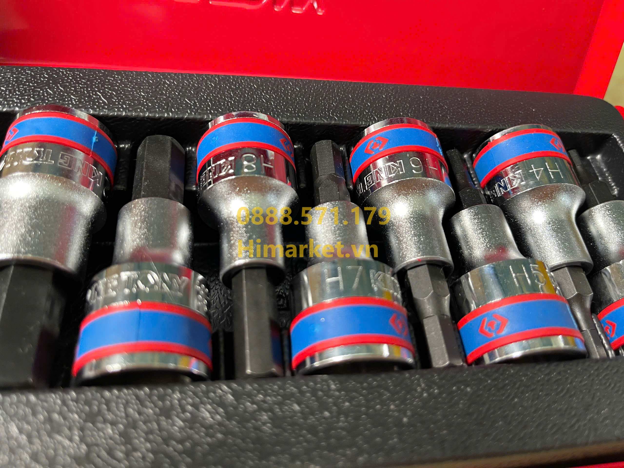 Bộ tuýp lục giác 9 chi tiết Kingtony 4110PR
