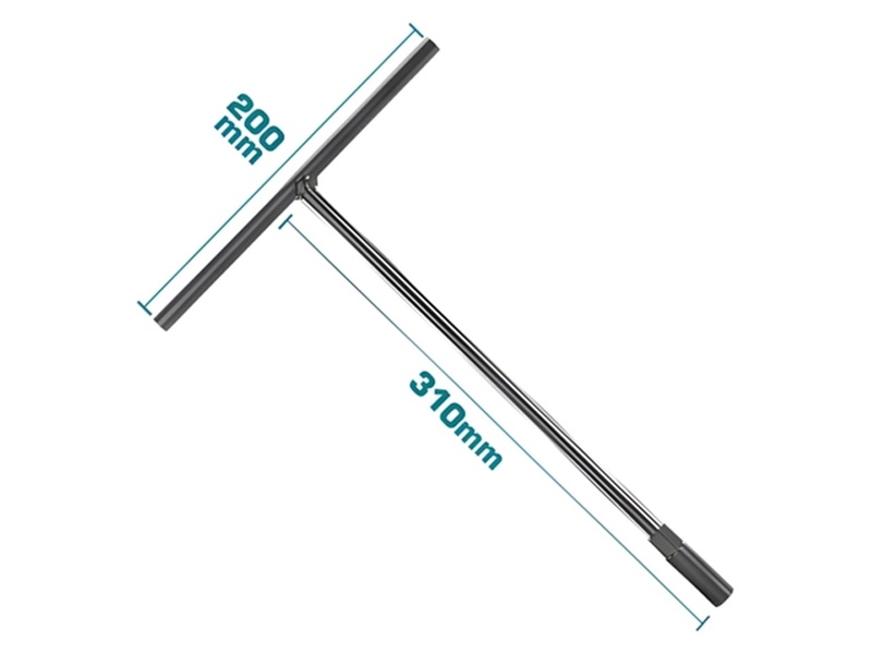 Cần chữ T 17mm Total THTSWB1701 chất liệu thép Cr-V siêu bền chịu lực vặn cực lớn chính hãng