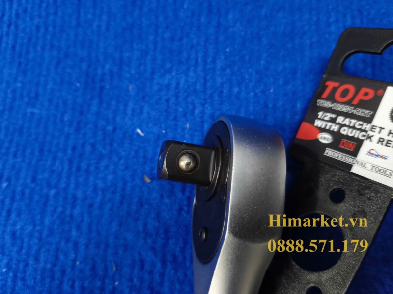 Cơ cấu đầu vuông và hệ bánh răng 36 răng của cần siết tự động TOP TBS-12251-RHT