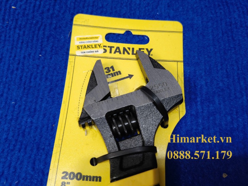 Mỏ lết điều chỉnh Stanley 90-948 thép Chrome Vanadium