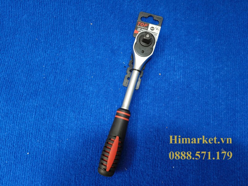 Cần siết tự động 1/2 TOP TBS-12251-RHT cán bọc nhựa đỏ đen chính hãng