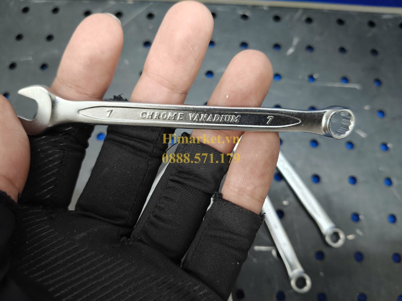 Cờ lê vòng miệng Kingtony 1060-07 7mm bằng thép Cr-V