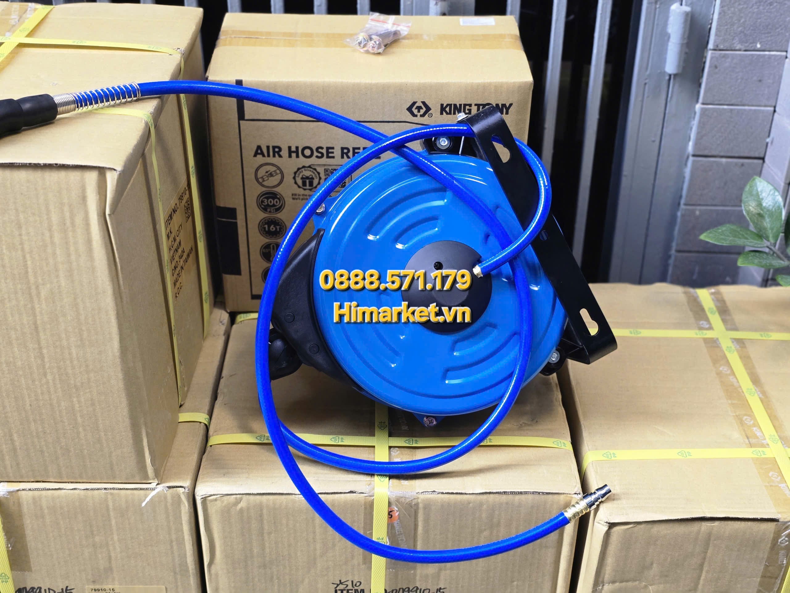 Cuộn Dây Hơi Tự Rút Kingtony 79910-15 tổng thể