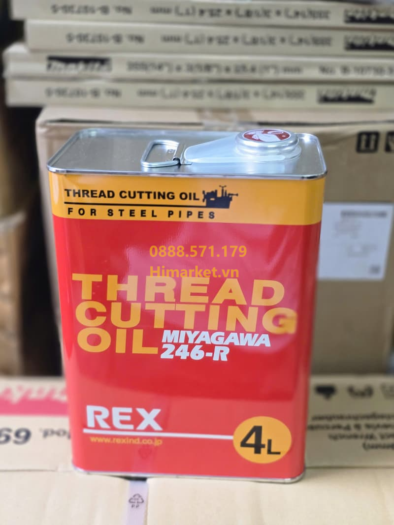 Dầu bôi trơn làm mát cắt ren ống REX 246R-4 dung tích 4 lít