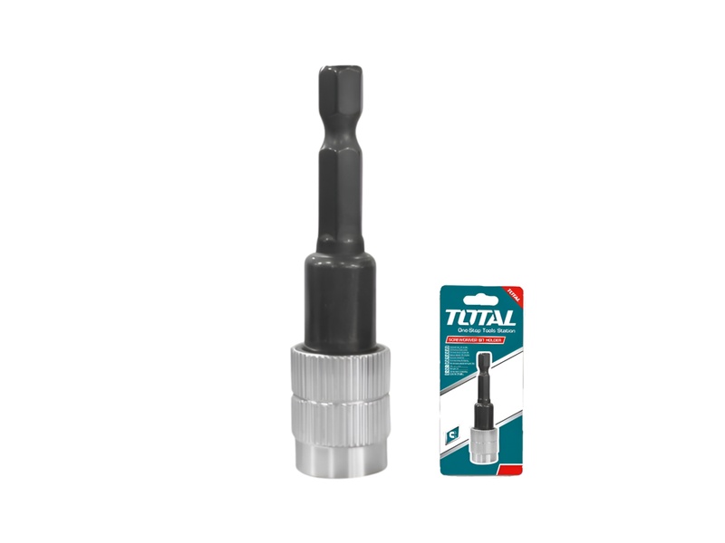 Đầu Chuyển Gắn Vít 60mm Total TAC462602 Đầu chuyển gắn vít 1/4 inch 60mm Total TAC462602 có chức năng thoát nhanh thông minh