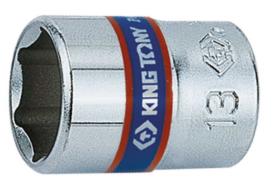 Đầu khẩu hệ mét 6 cạnh 1/4 inch 8mm Kingtony 233508M chính hãng