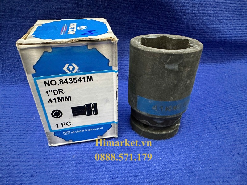 Đầu khẩu 41mm Kingtony 843541M Cr-Mo chịu lực cao cho công nghiệp