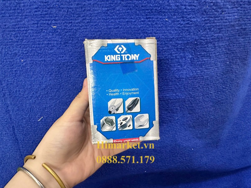 Đầu tuýp lục giác đen 41mm Kingtony 843541M chuẩn 1 inch chính hãng