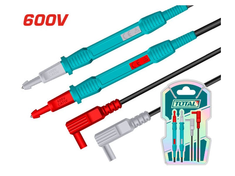Dây đo ampe Total TMT30851 chuẩn CAT III 600V dài 85cm chuyên dụng