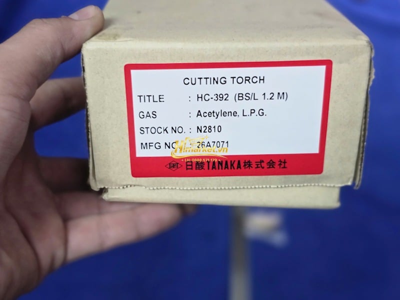 Tem thông số đèn cắt Tanaka HC-392 dài 1.2m