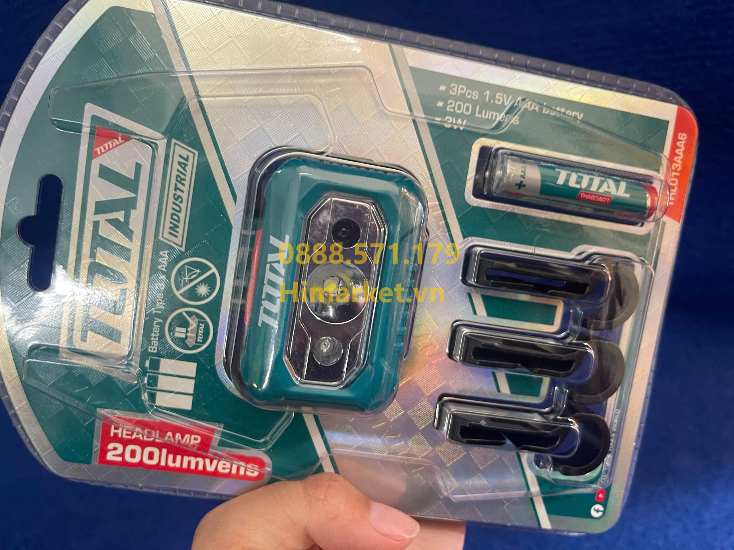 Đèn đội đầu Total THL013AAA6 chính hãng