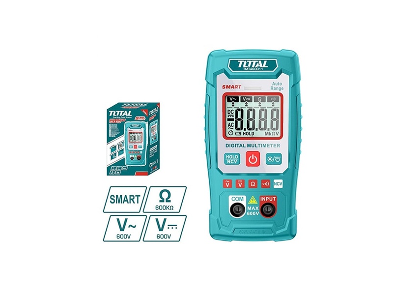 Đồng hồ đo điện vạn năng Total TMT460011 hiển thị kỹ thuật số 2000 số đếm