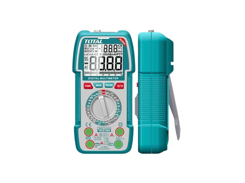 Đồng hồ đo vạn năng 1000V Total TMT5410003 đo nhiệt độ 1000 độ C và điện trở 100MΩ