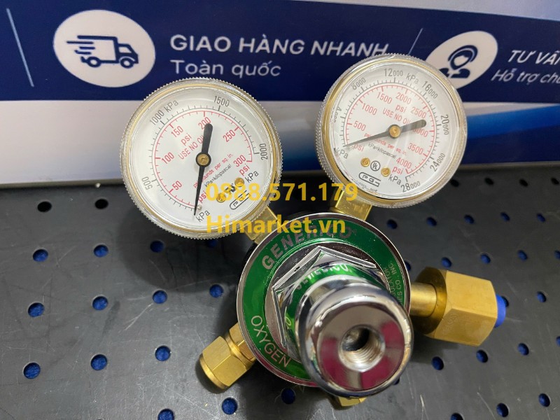 Đồng hồ khí Oxygen Generico 752-X