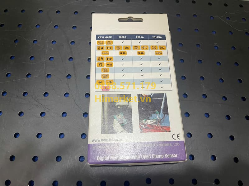 Đồng hồ vạn năng Kyoritsu Model 2000A bền bỉ và nhỏ gọn