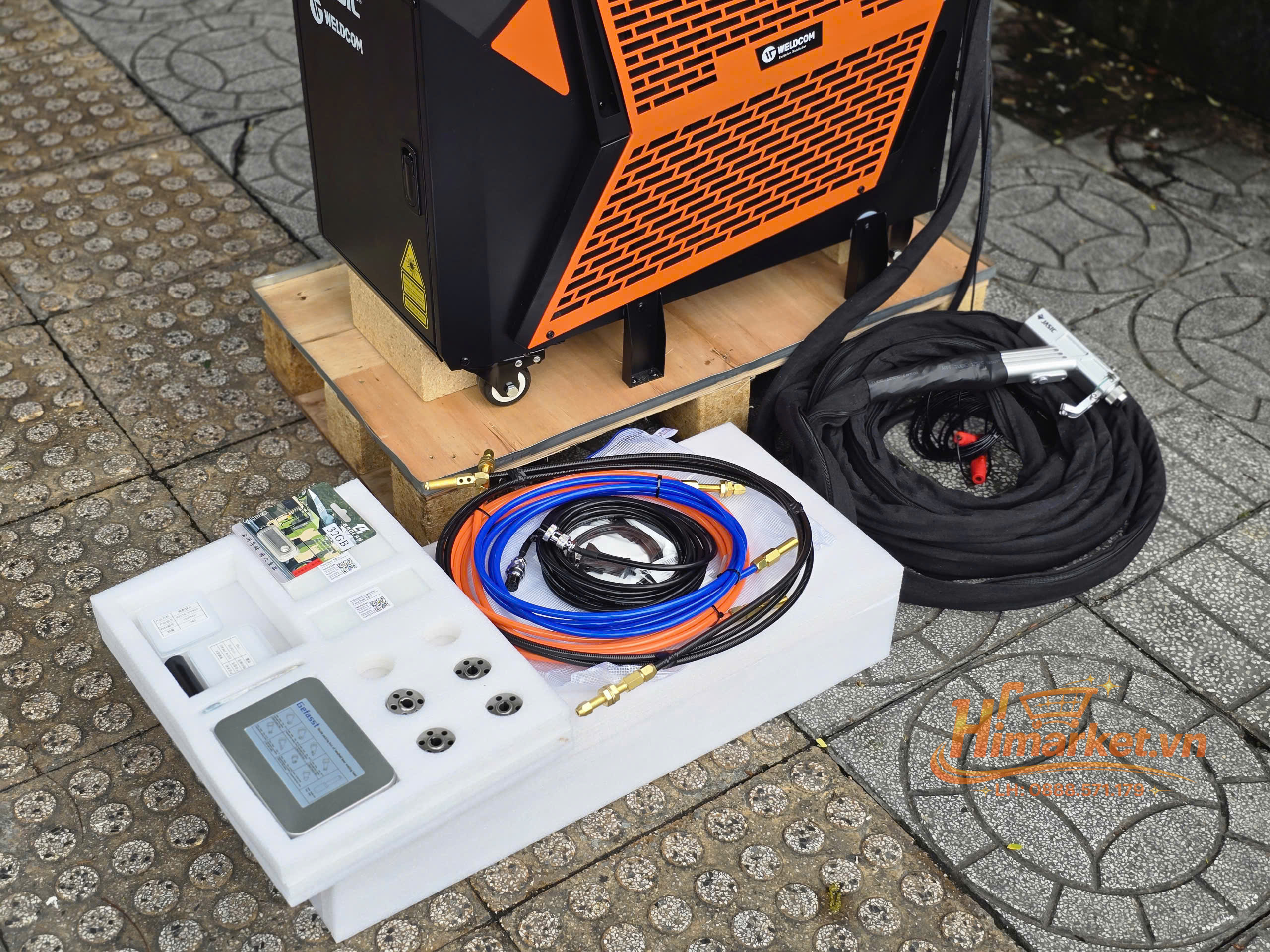 Giá máy hàn laser LS-15000F Jasic chính hãng tốt nhất