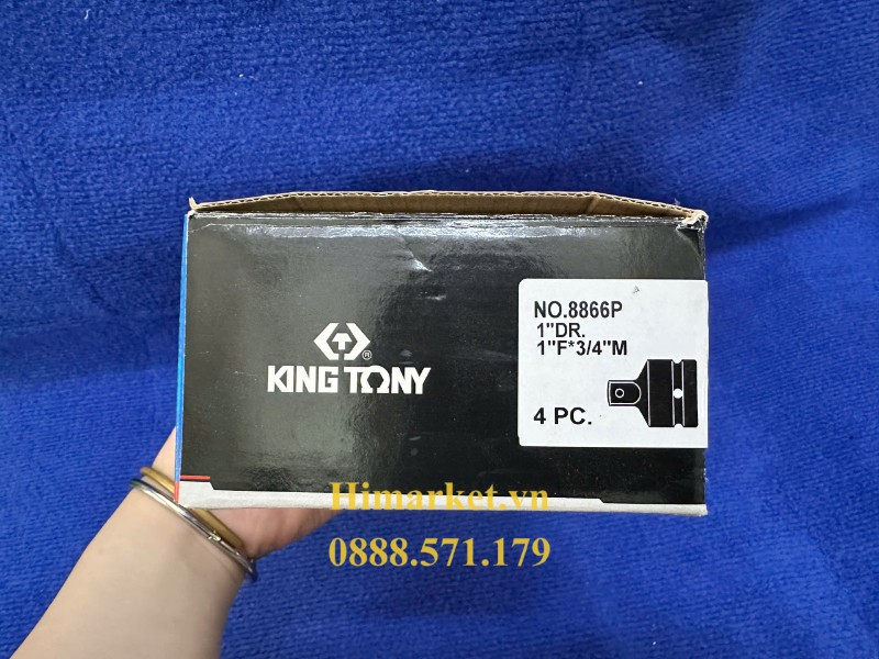 Đầu chuyển khẩu Kingtony 8866P Cr-Mo chịu lực cao