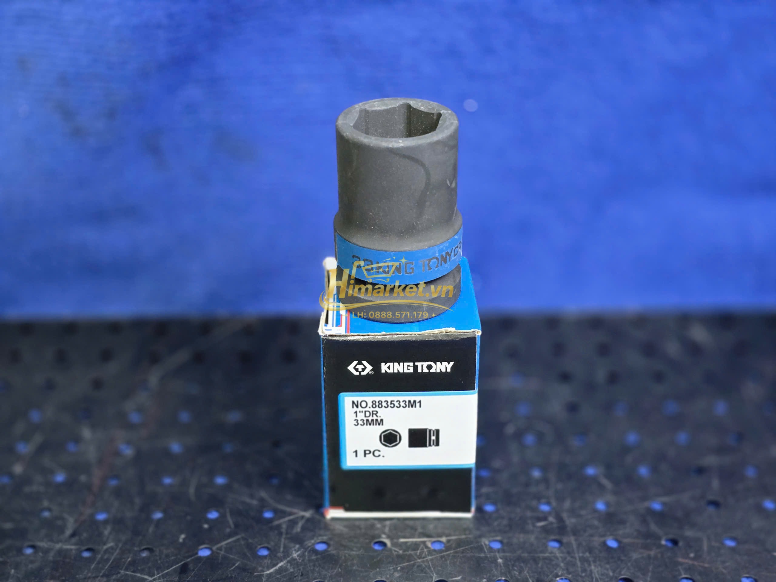 Đầu tuýp tác động Impact Socket 33mm 1 inch Kingtony 883533M