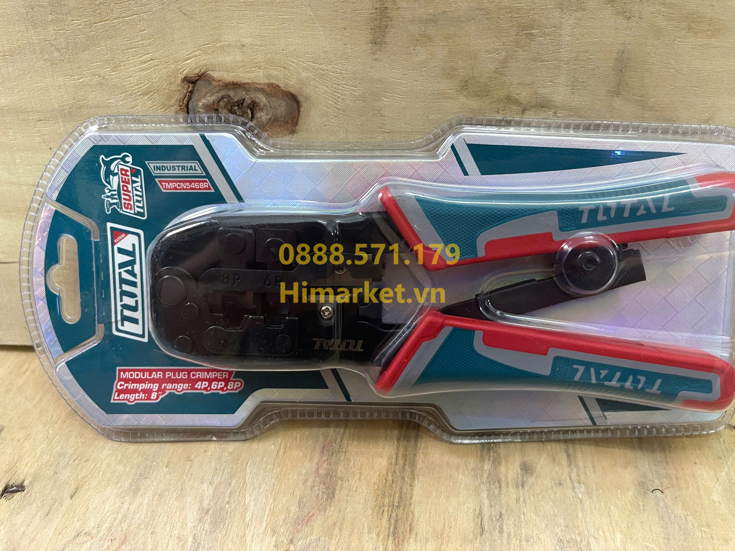 Kềm bấm đầu mạng LAN Total TMPCN5468R