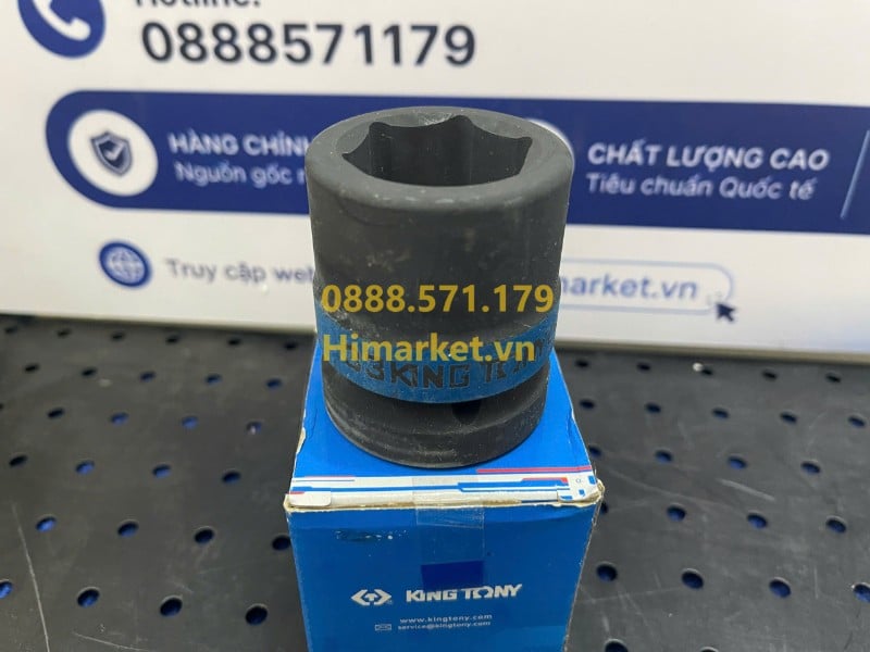 Khẩu tuýp 1 inch Kingtony 853533M cỡ 33mm đen chính hãng