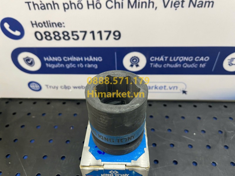 Đầu khẩu va đập đen Kingtony 34mm chịu lực cực tốt