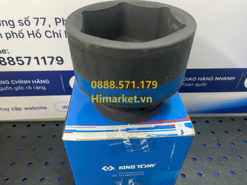 Khẩu tuýp đen 1 inch 85mm Kingtony 853585M chính hãng Đài Loan