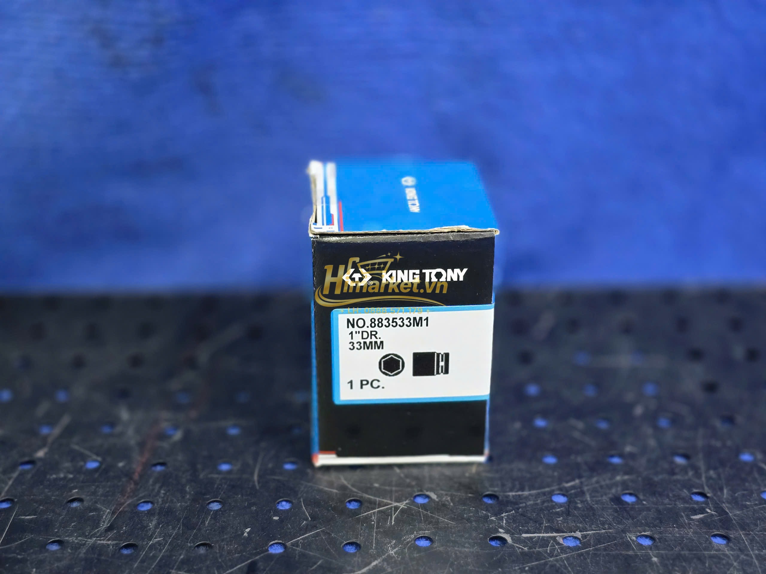 Khẩu tuýp chuyên dụng vặn bằng khí nén 33mm Kingtony 883533M