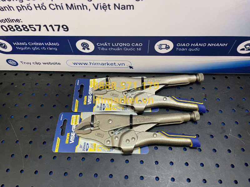 Kìm Irwin T05T kẹp giữ phôi chắc chắn cho công việc hàn và cơ khí