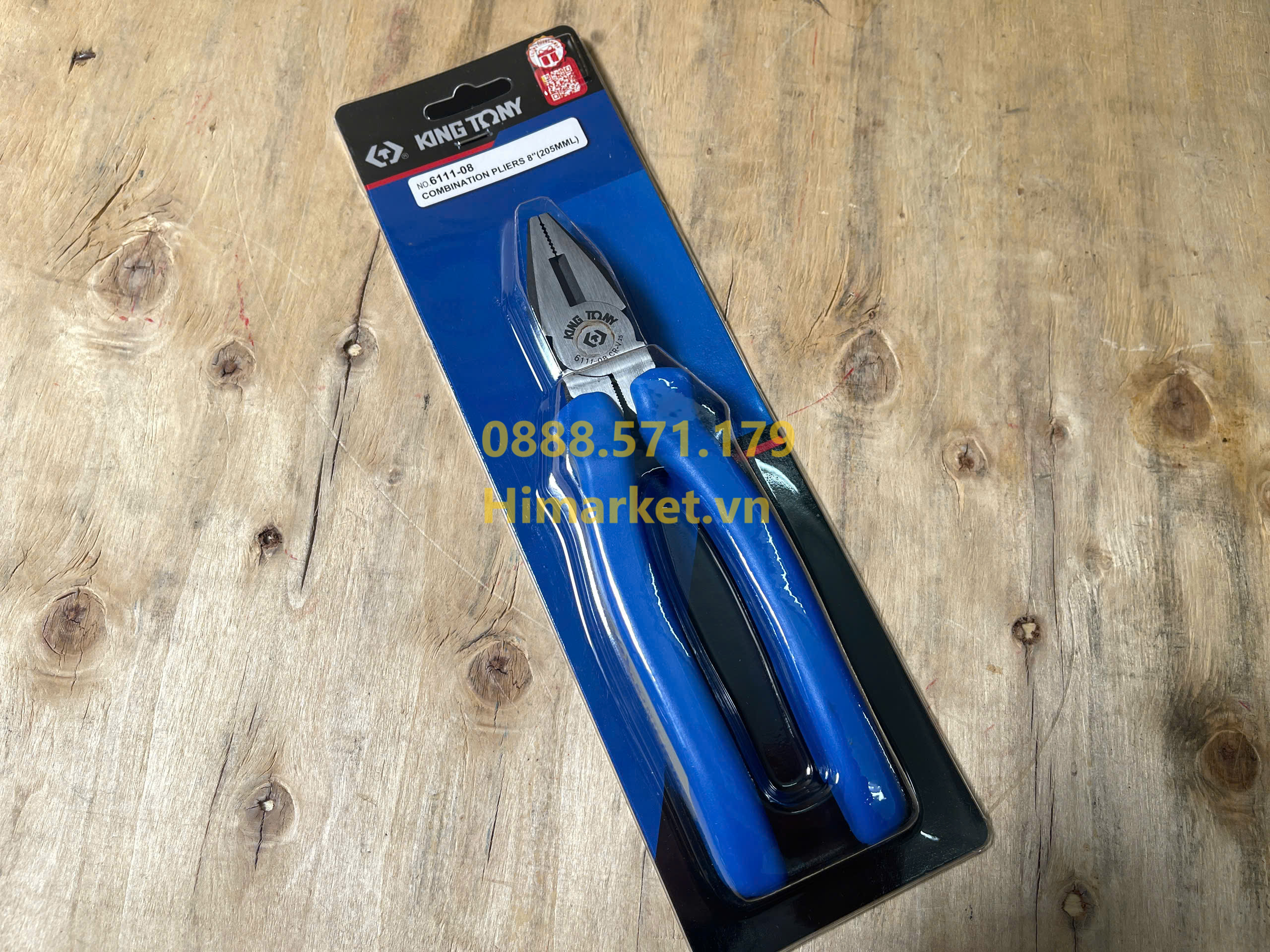Kìm điện Kingtony 6111-08 chính hãng