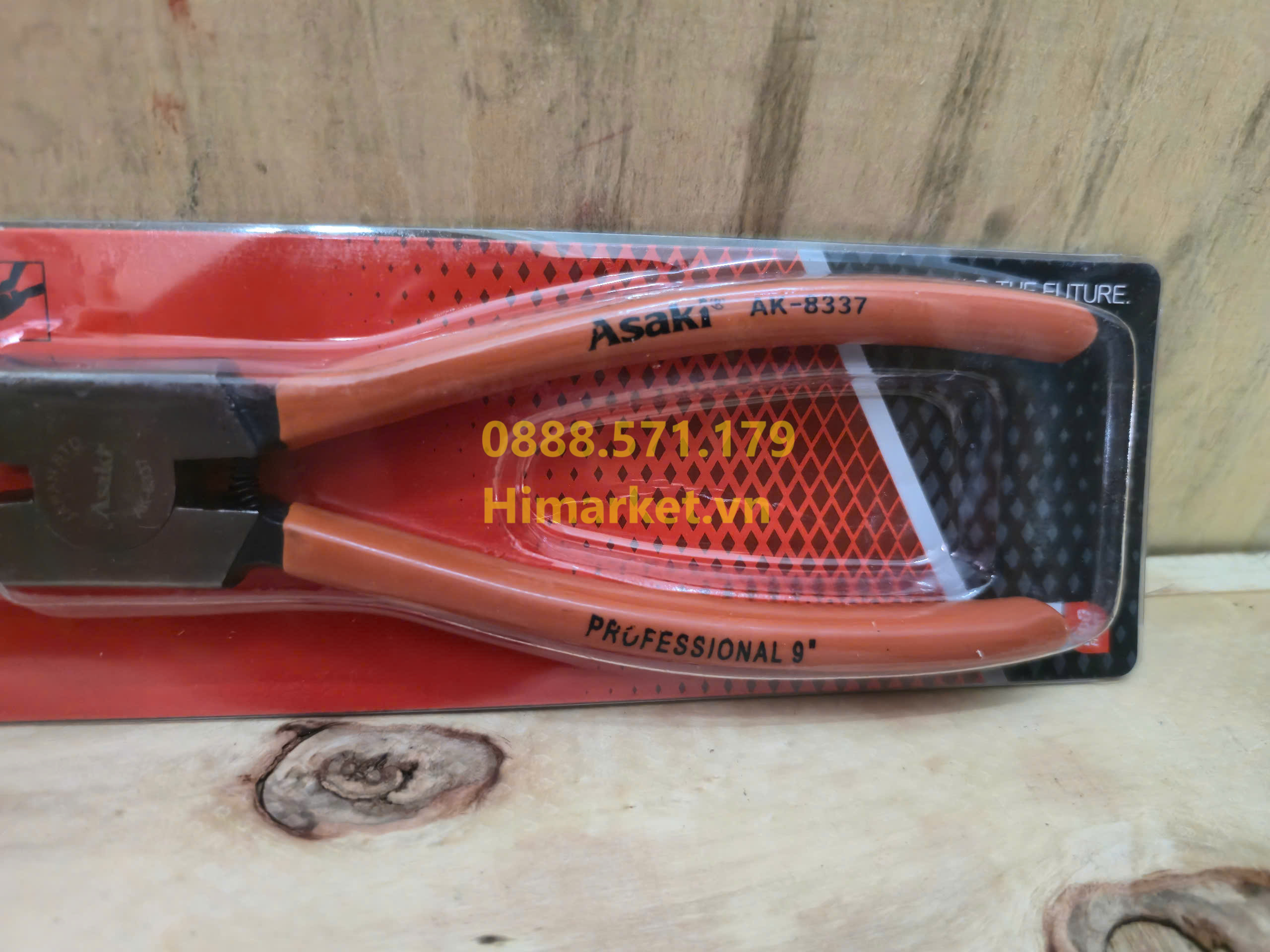 Kềm mở phe cong mở ra Asaki AK-8337 9 inch