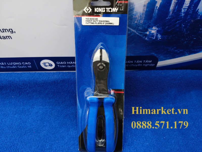 Kìm cắt hạng nặng 8 inch 200mm Kingtony 6232-08 chính hãng