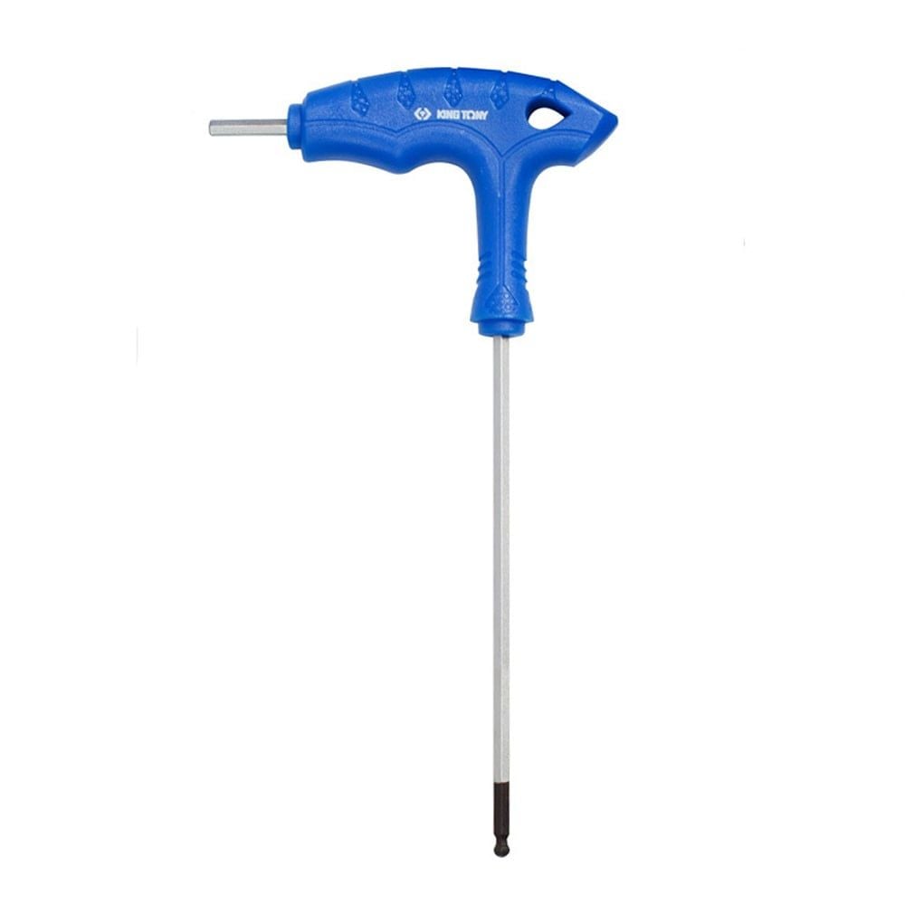 Lục giác chữ T đầu bi cán nhựa xanh Kingtony 116003M