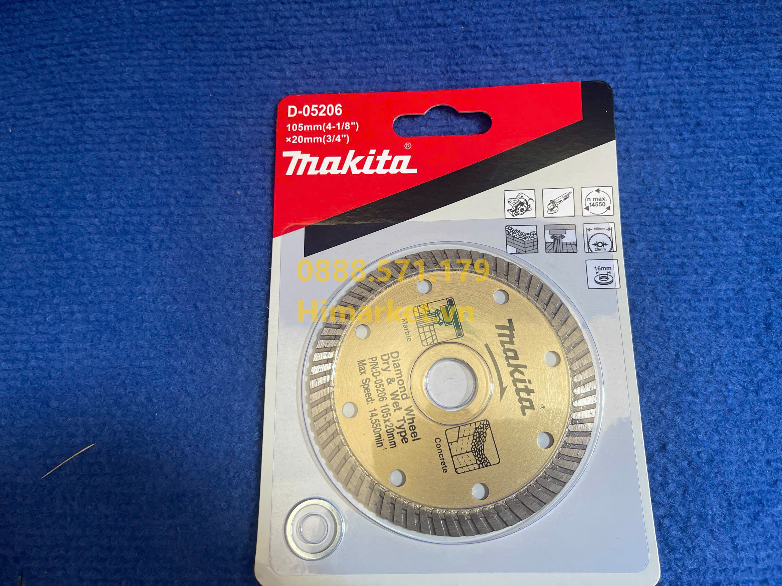 Lưỡi cắt khô Makita 115mm