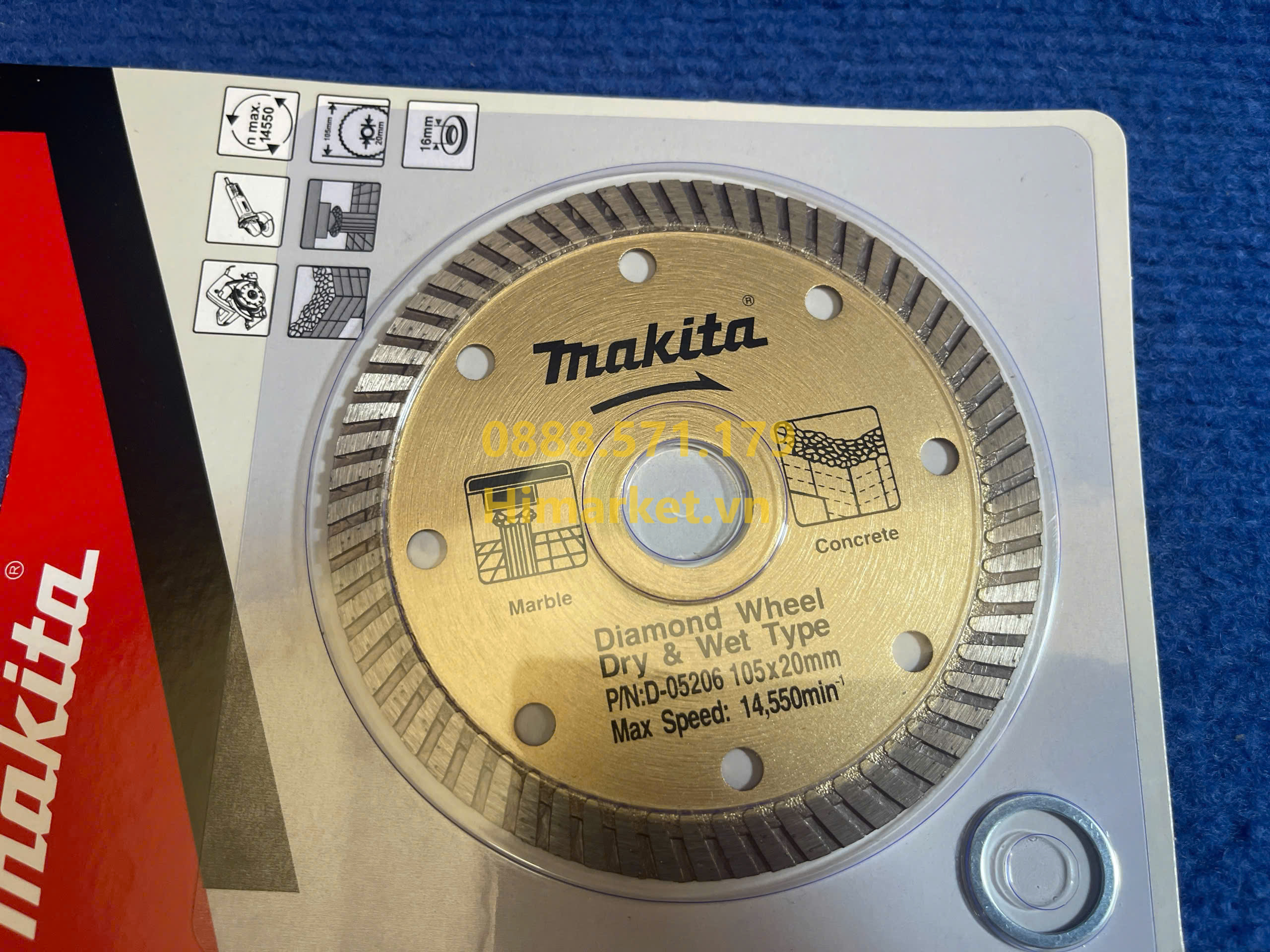 Makita D-05206 chính hãng