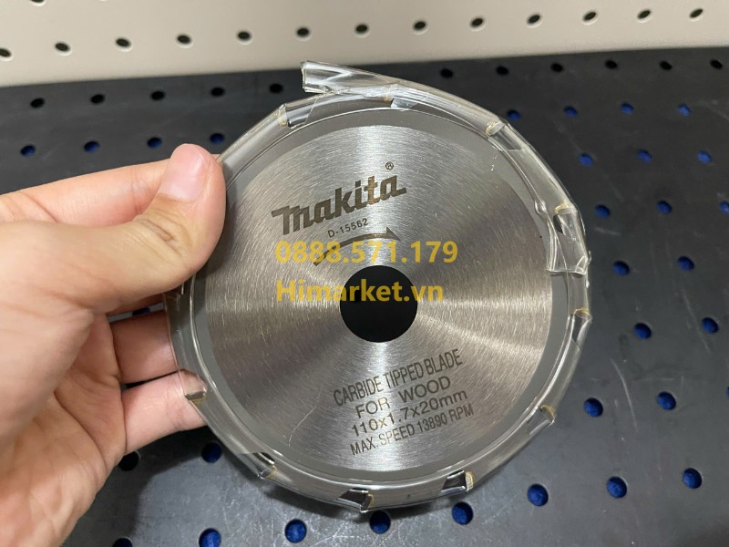 Chi tiết răng hợp kim lưỡi cưa gỗ Makita D-15562