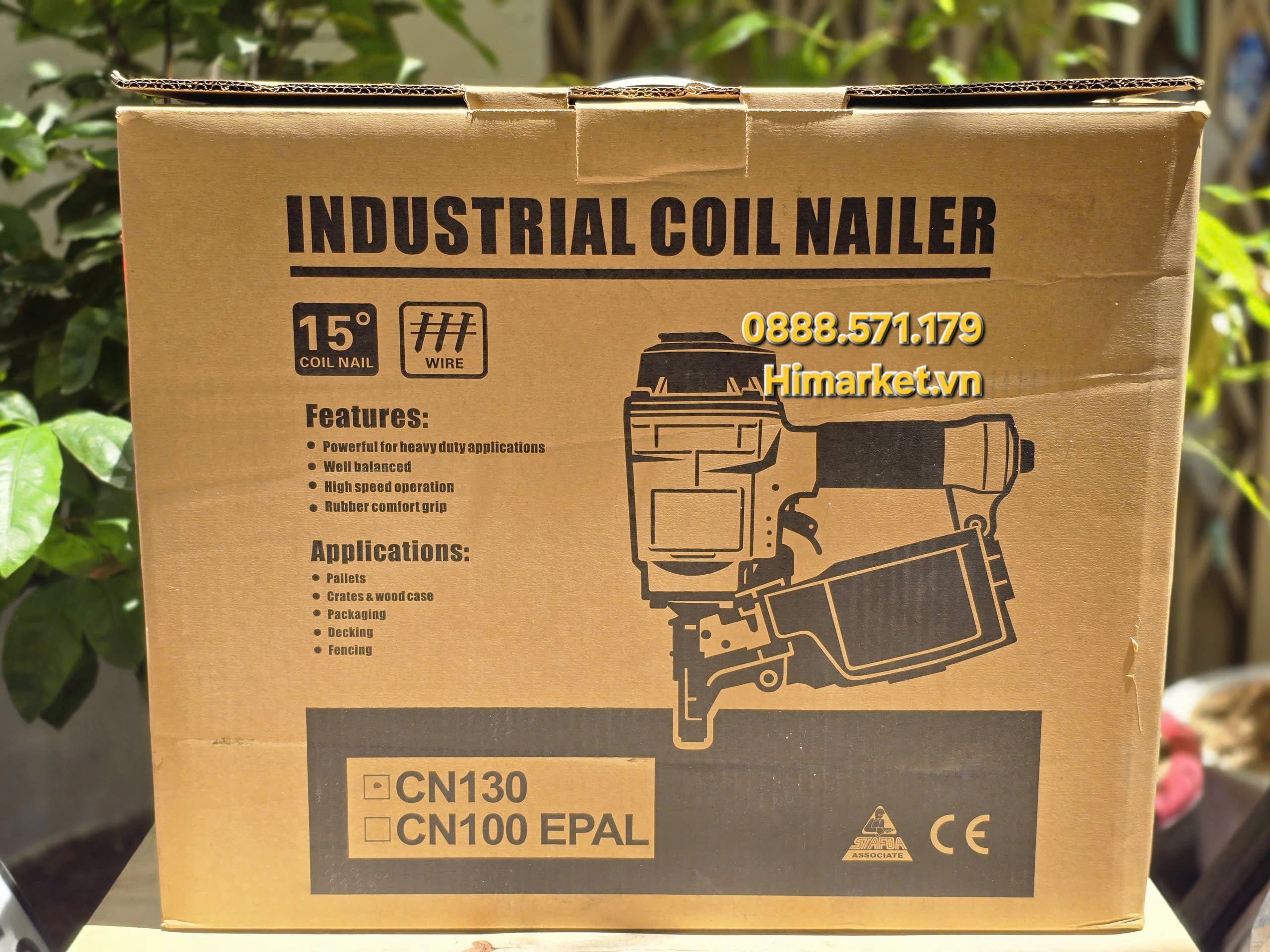 Máy Meite CN130 đóng đinh pallet