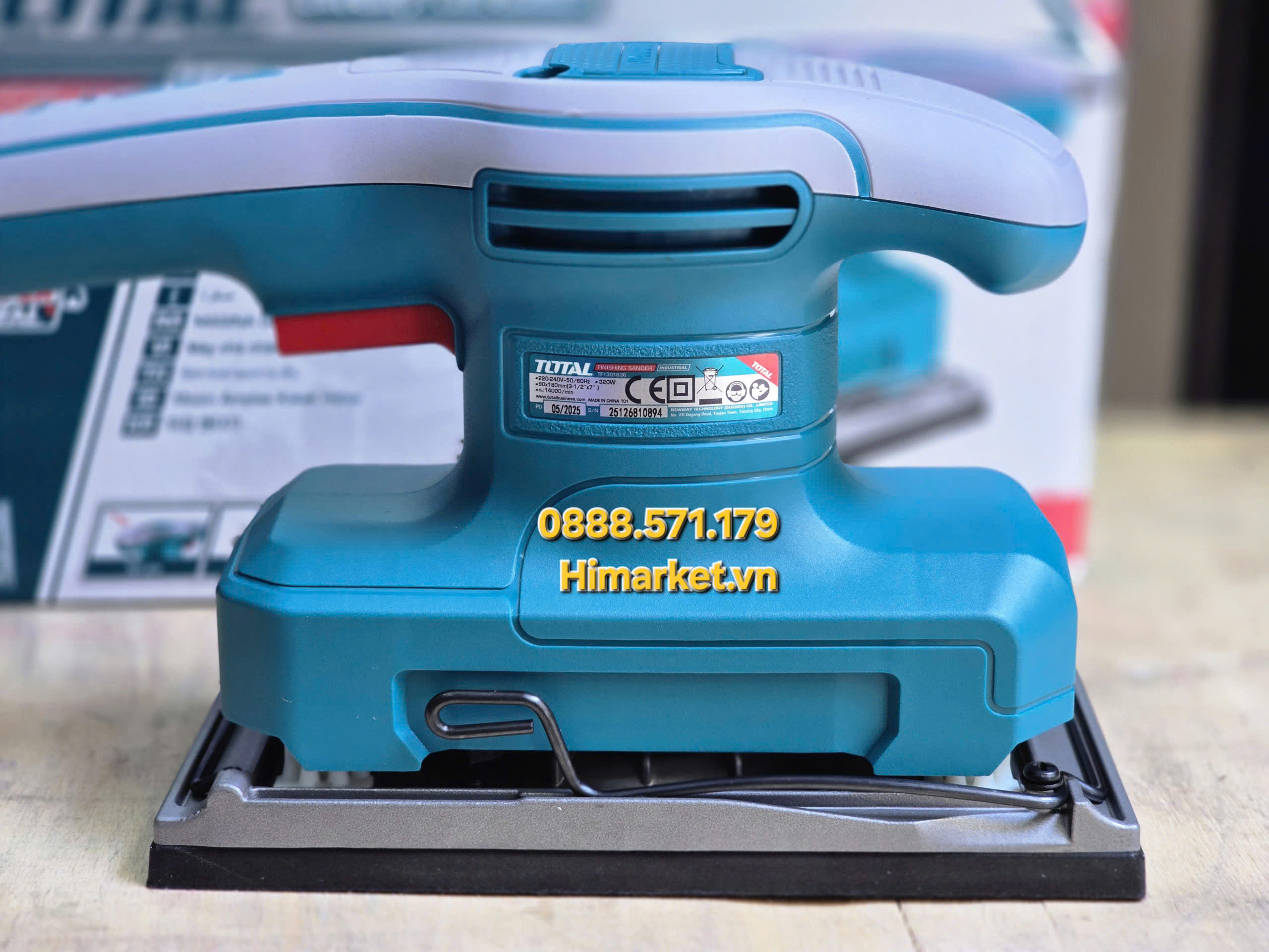 Mặt đế nhám 90x180mm của máy Total