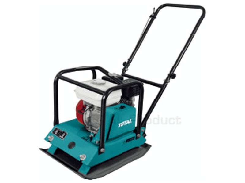 Máy đầm bằng mặt phẳng 4.2HP Total TP7100-4 lực ly tâm 15kN mặt phẳng 50x45cm
