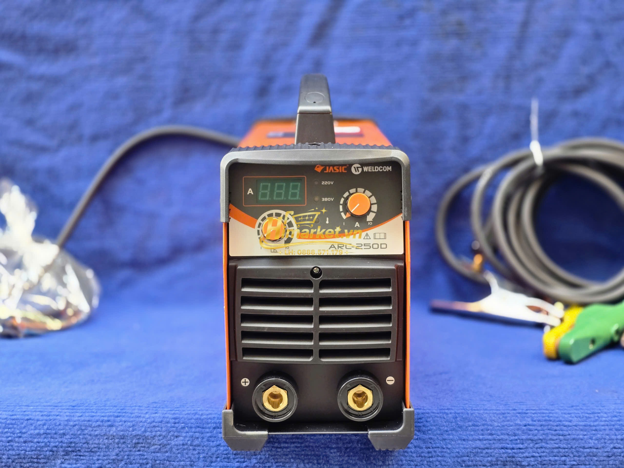 Máy hàn hồ quang Jasic ARC 250D chính hãng 2 nguồn điện 220V và 380V