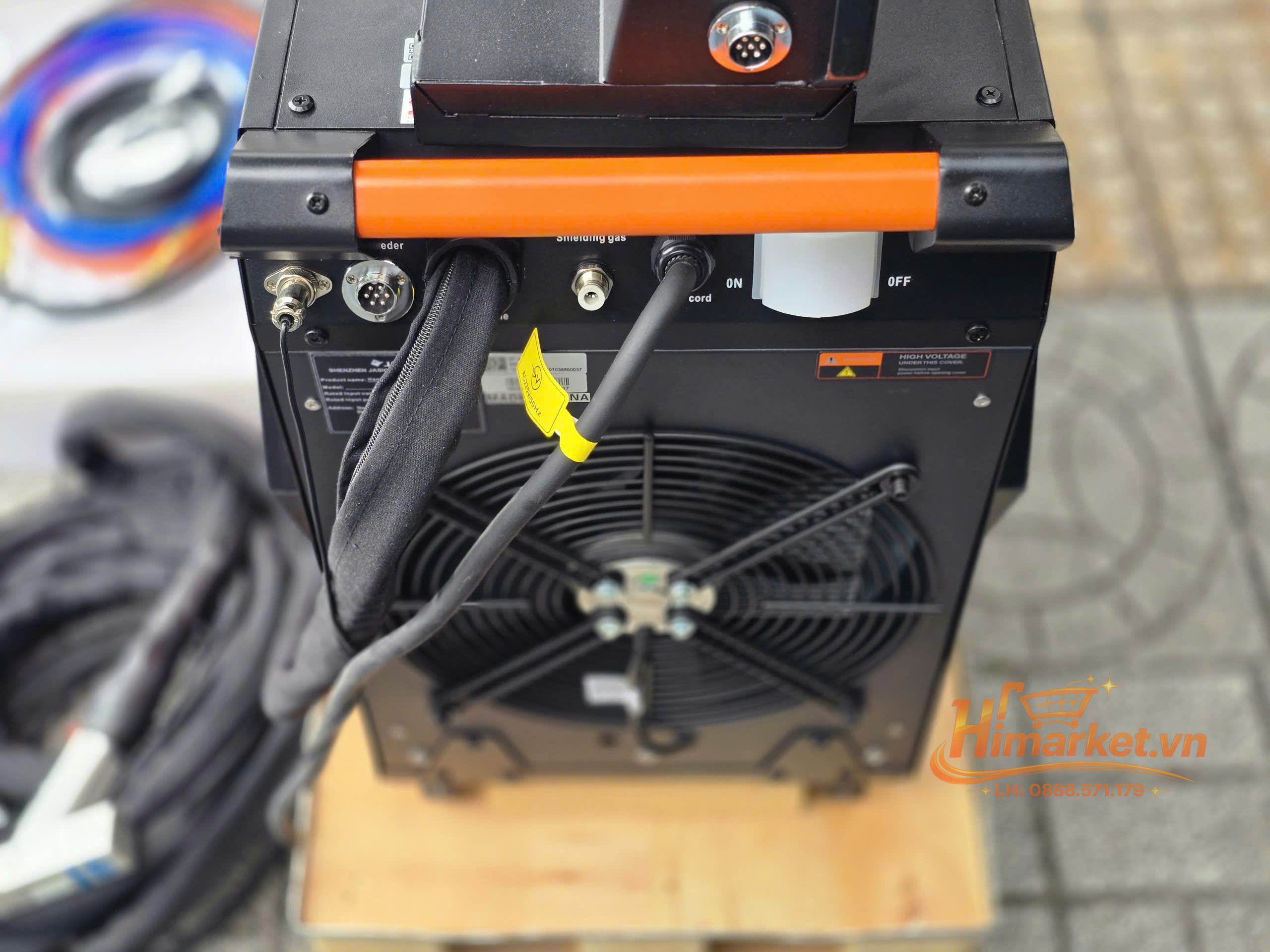 Máy hàn laser công nghiệp LS15000F Jasic cho xưởng sản xuất