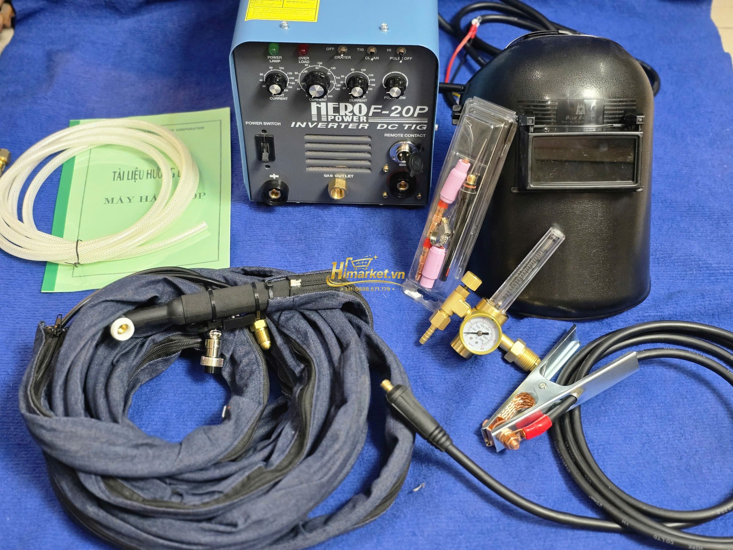 Trọn bộ phụ kiện máy hàn TIG Hero F-20P