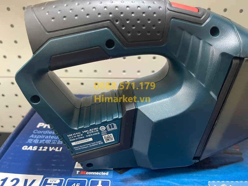 Máy hút bụi cầm tay Bosch GAS 12V-LI dùng pin 12V
