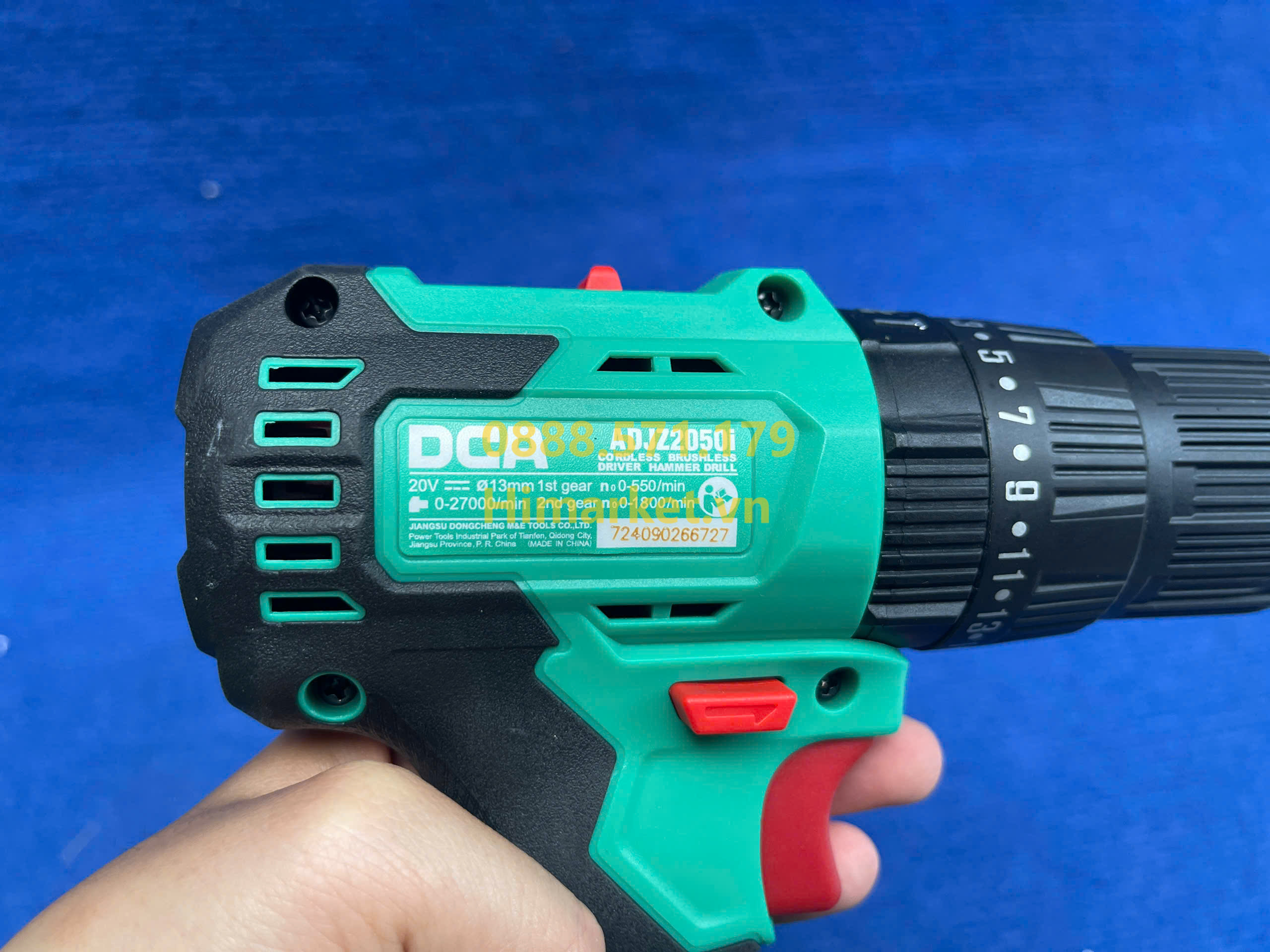 Máy khoan bắt vít DCA ADJZ2050i chính hãng