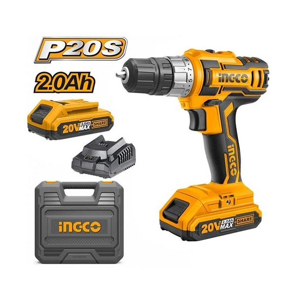 Máy khoan dùng pin 20V INGCO CDLI200215 chính hãng
