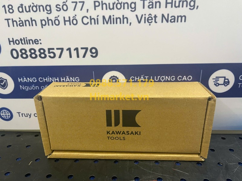 Chi tiết đầu kẹp 6mm và thiết kế nhỏ gọn của Kawasaki KPT-26DG-6