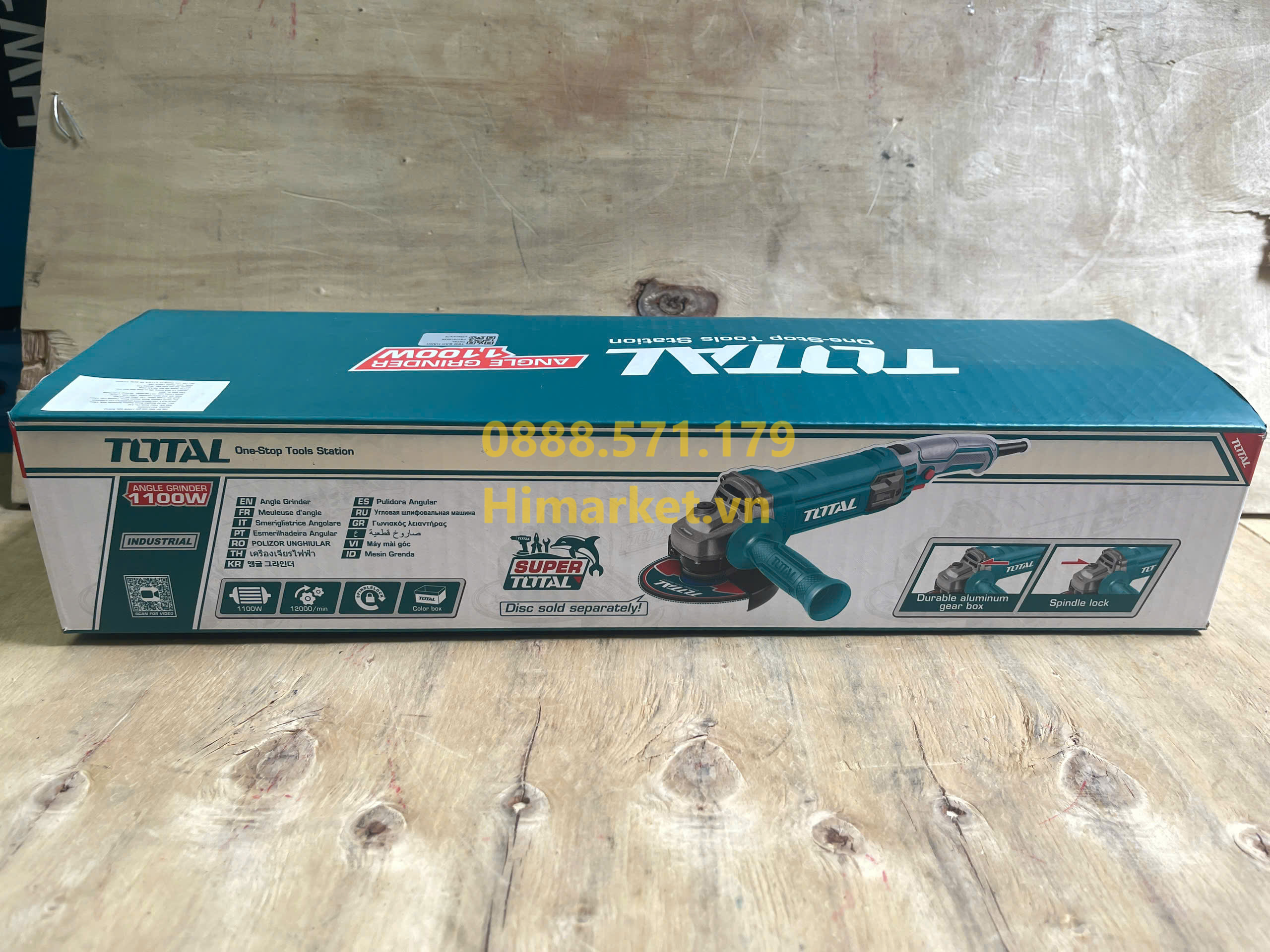 máy mài góc total tg11010056 chính hãng