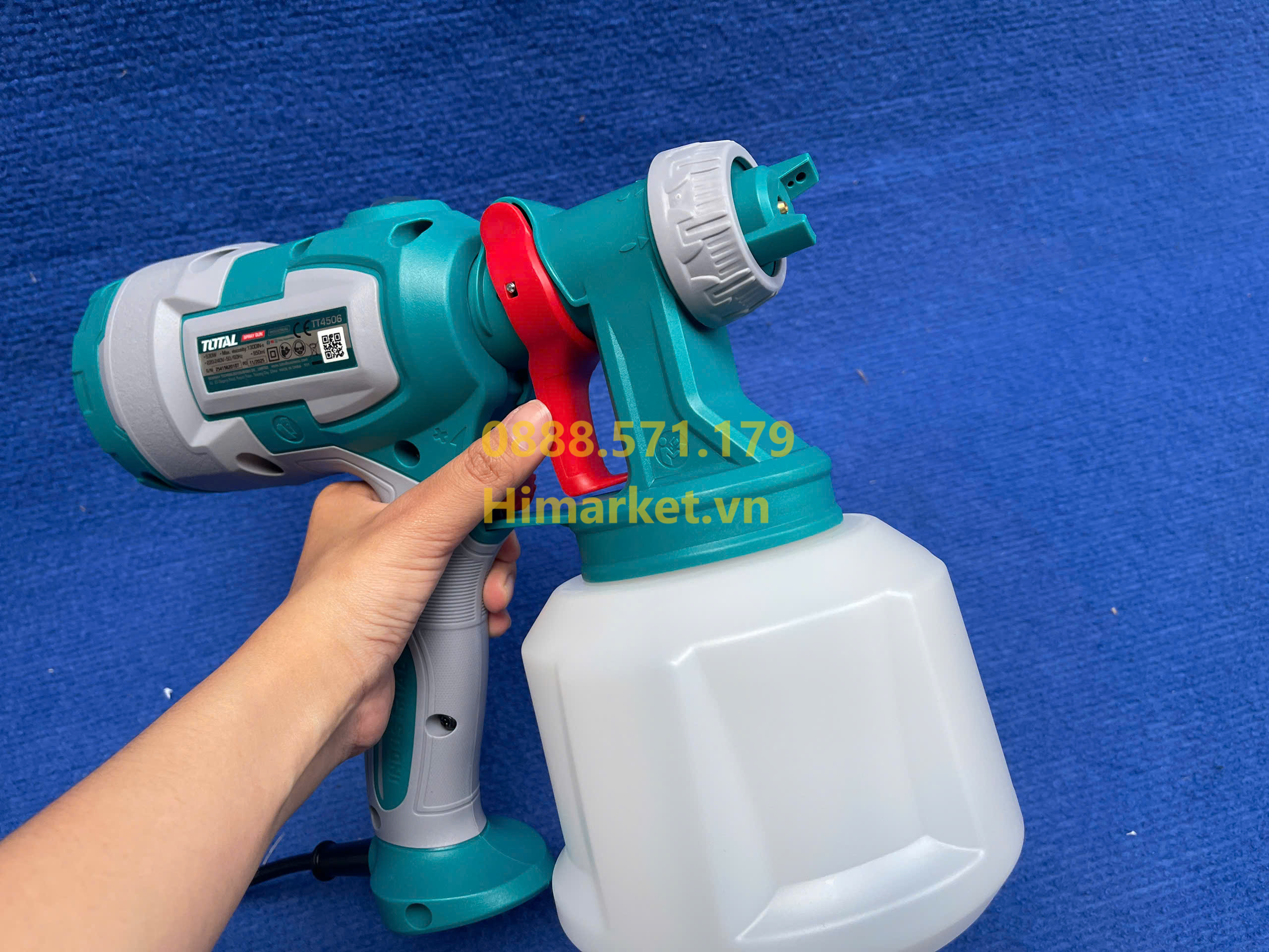 Máy phun sơn Total TT4506 phun đều bền bỉ