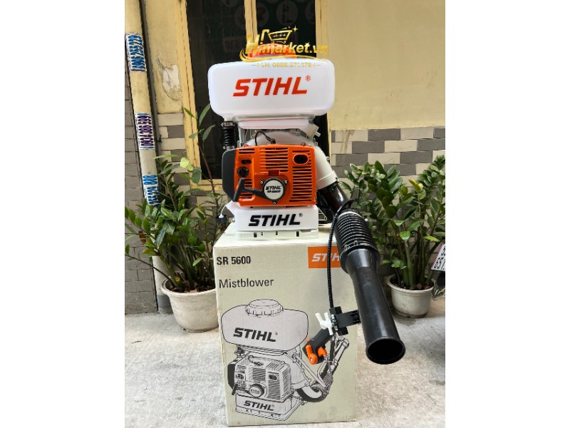 Máy phun thuốc diệt côn trùng STIHL SR 5600 dải phun rộng và thiết kế phục vụ phun khử trùng