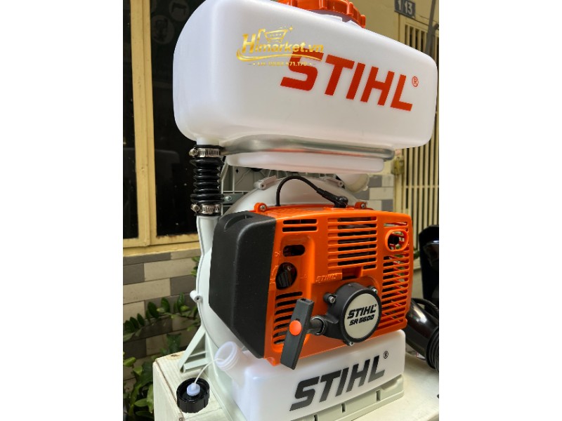 Máy phun thuốc diệt côn trùng STIHL SR 5600 hệ thống đánh lửa Magneto điện tử và cơ cấu điều chỉnh