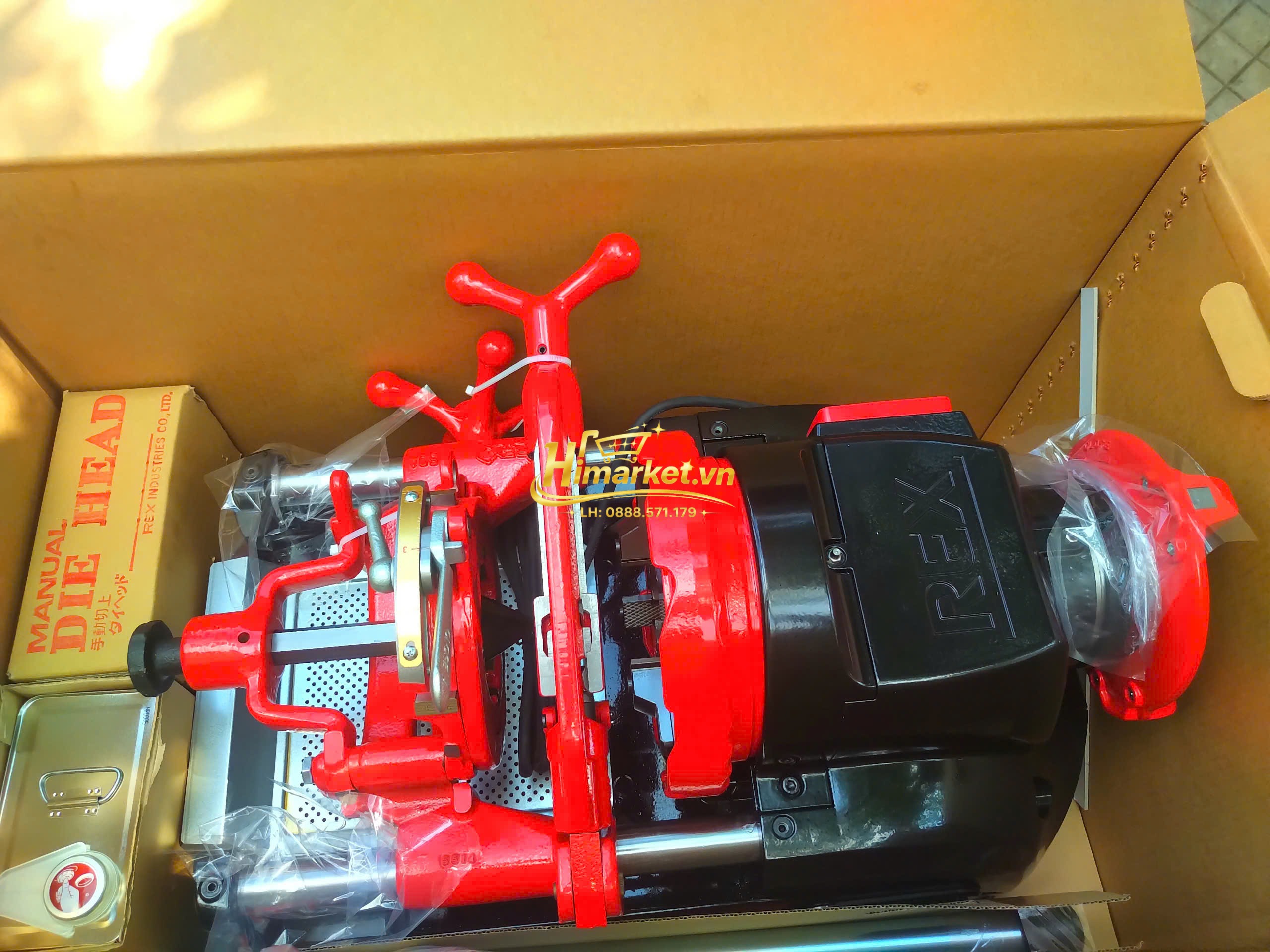 Đầu cặp dao và hệ thống dao tiện ren chất lượng cao trên REX FT80A